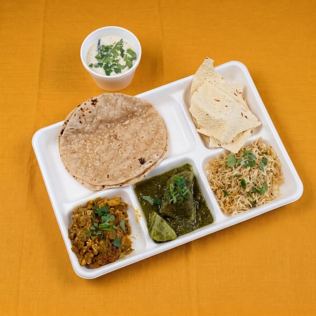 Mini Gujarati Thali.