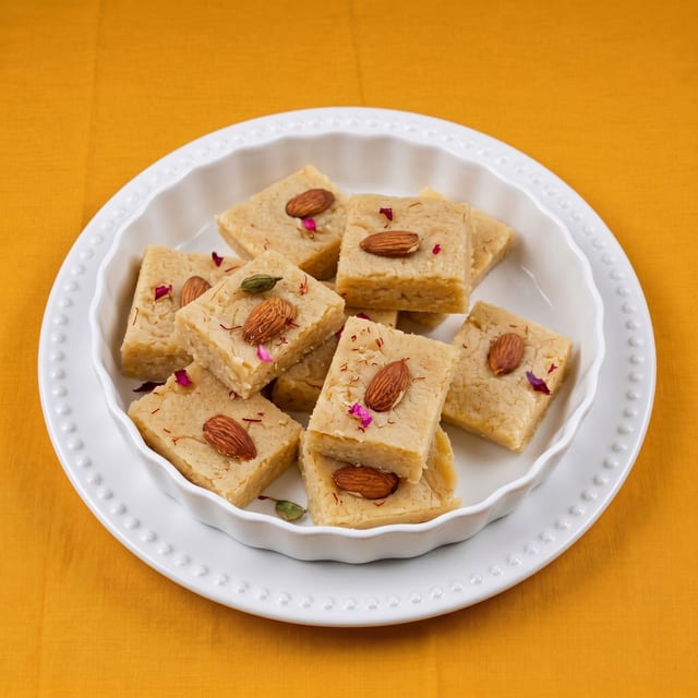 Badam Burfi.