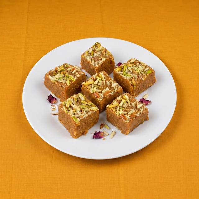 Chikoo Burfi.