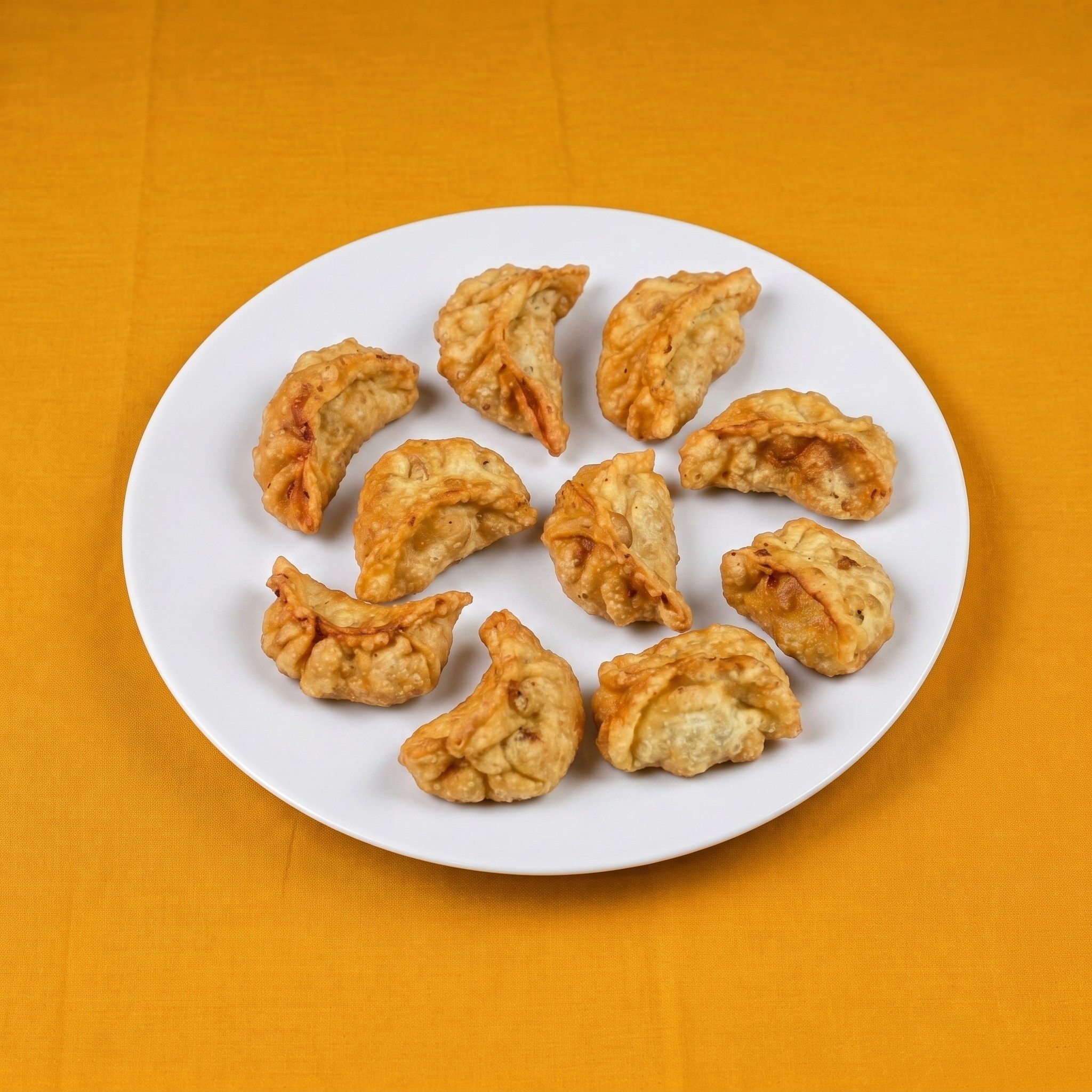 Deep Fried Veg Momos.