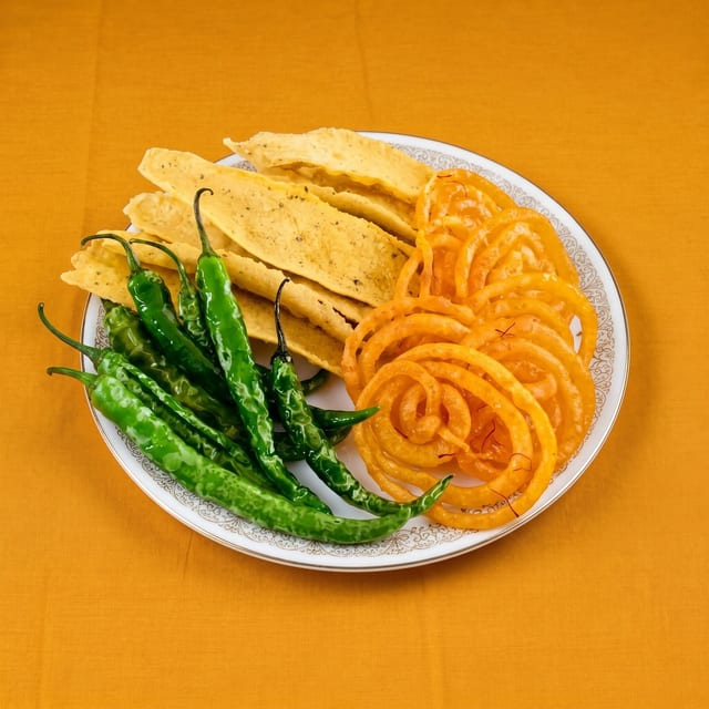 Fafda Jalebi Combo.