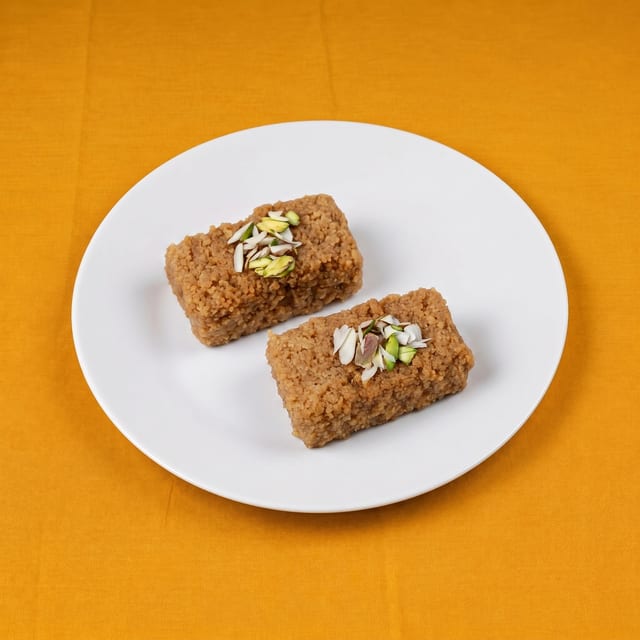 Dry Fruit Khoya Milk Cake.