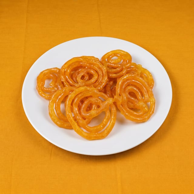Yellow Jalebi.