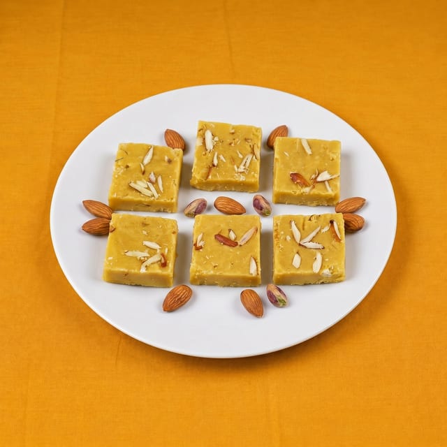 Besan Burfi.