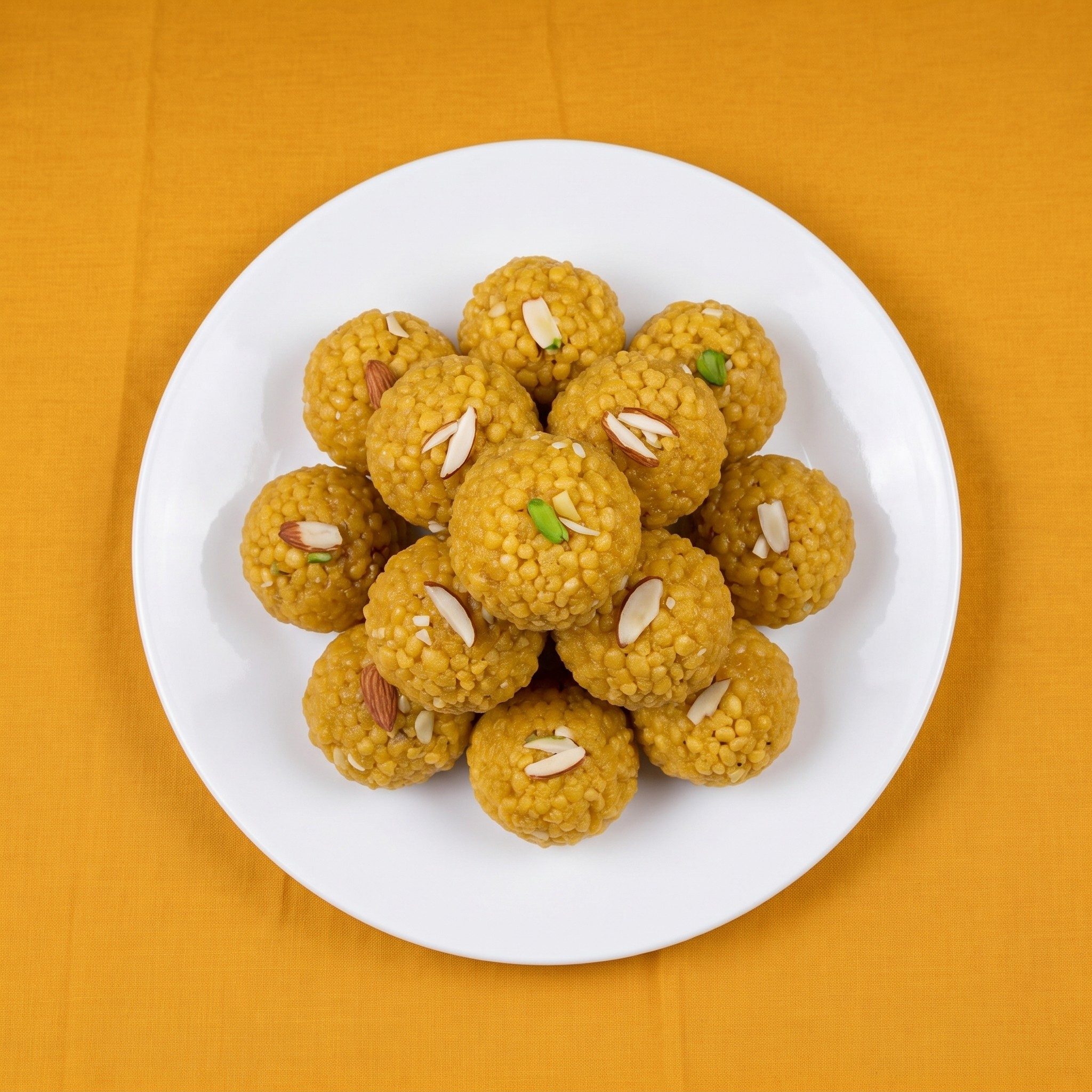 Dry Fruit Motichoor Laddu.