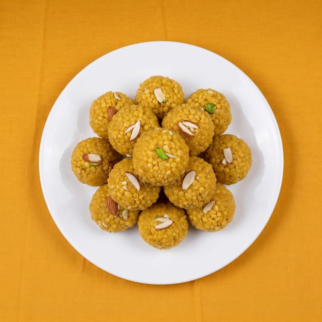 Dry Fruit Motichoor Laddu.