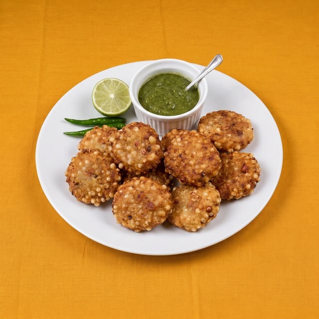 Sabudana Vada.