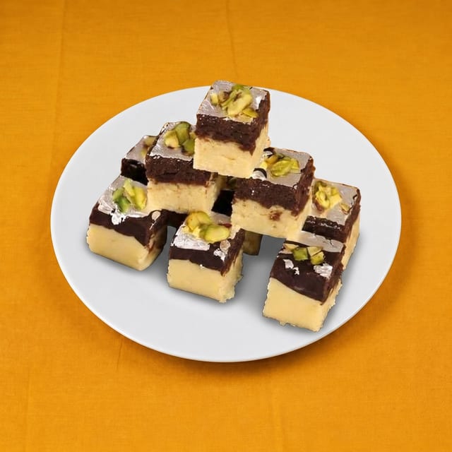 Chocolate Burfi.