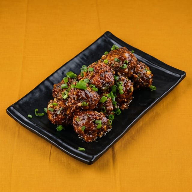 Vegetable Manchurian Dry.