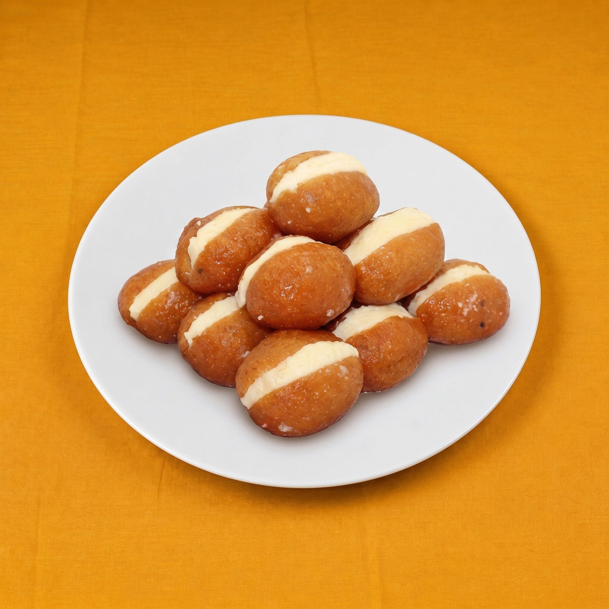 Stuffed Gulab Jamun.