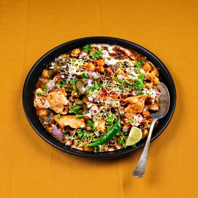 Samosa Chaat.