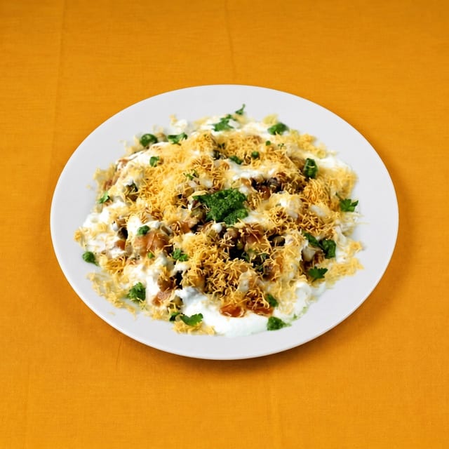Aloo Papdi Chaat.