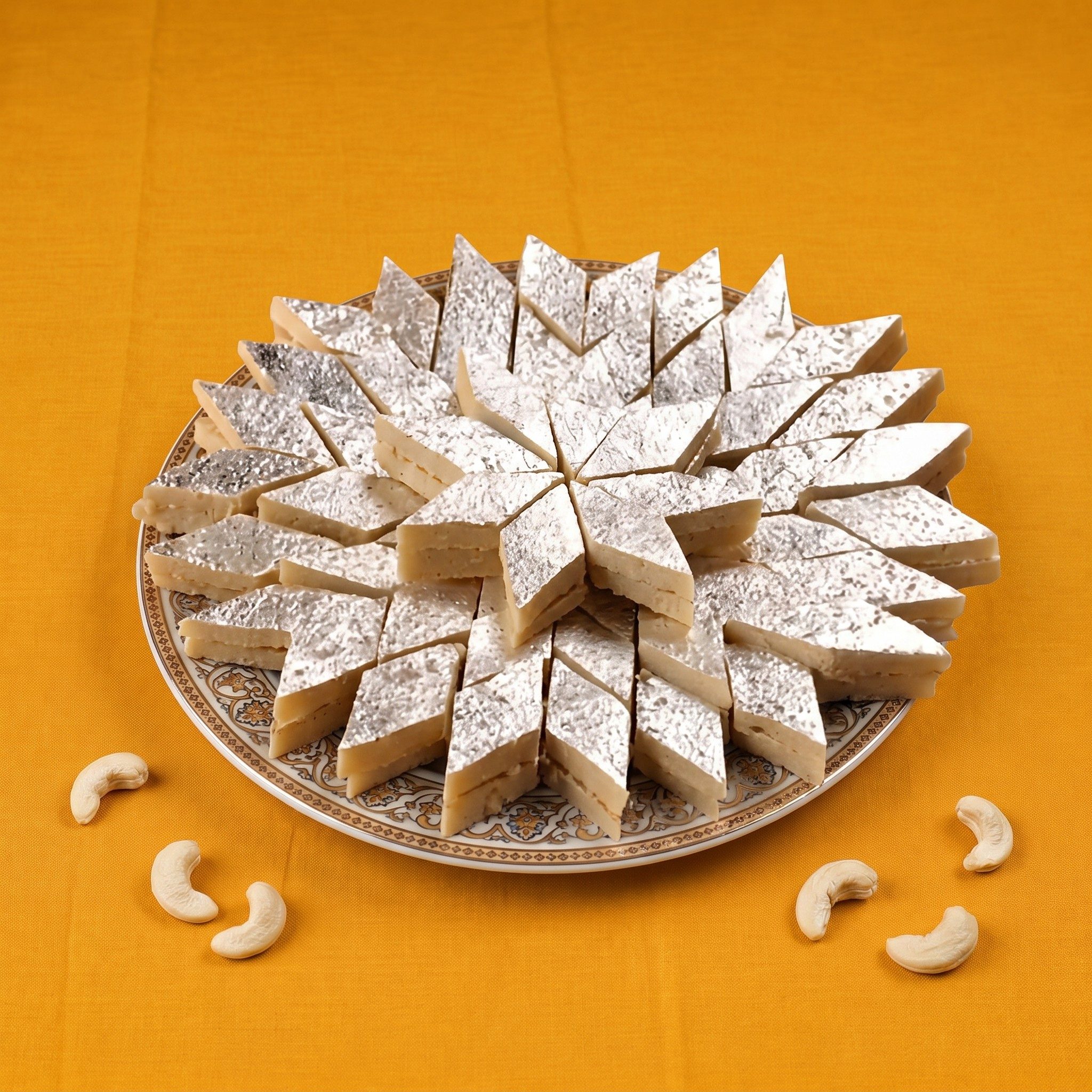 Almond Burfi.