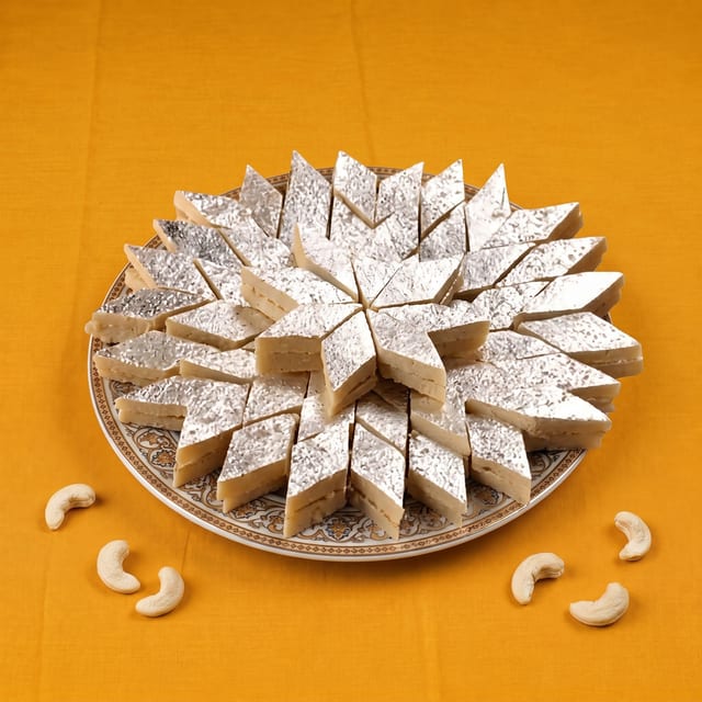 Almond Burfi.